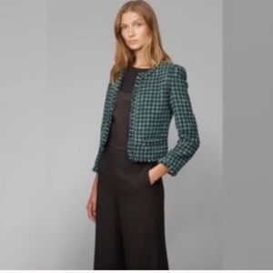 NWOT BOSS Tweed Jacket Size US 2